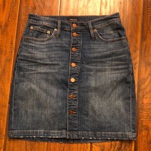 J-Crew Denim Skirt